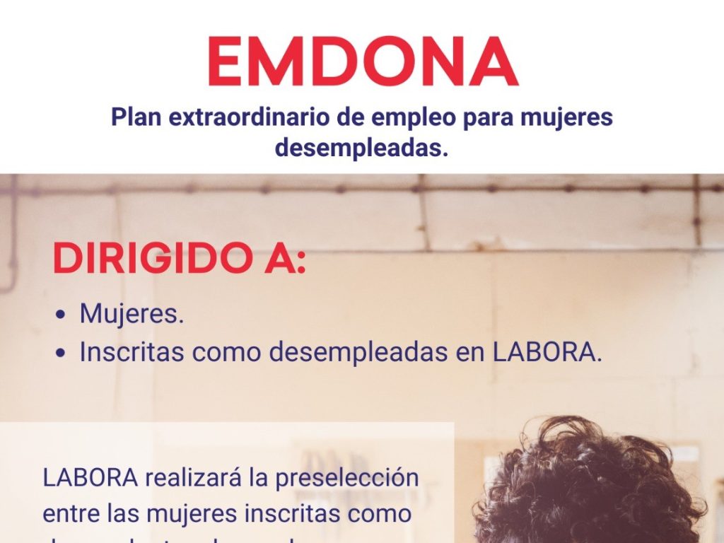 El Ayuntamiento de Albuixech en colaboración con GVA Labora lanza el programa de empleo EMDONA 2022 -2023