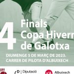 4 Finals Copa Hivern de Galotxa